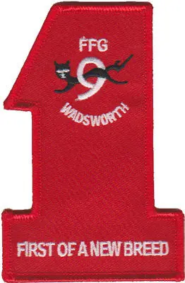 Uss Wadsworth Ffg-9 Patch 1
