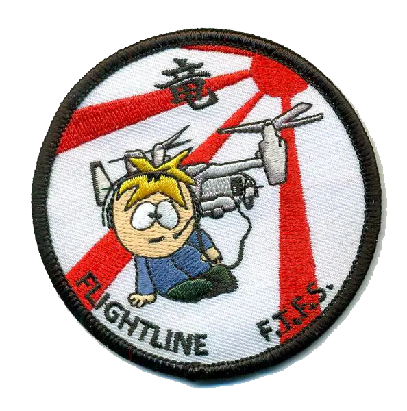Official Vmm-265 Dragon Flightline Patch  Ftfs Patch 1