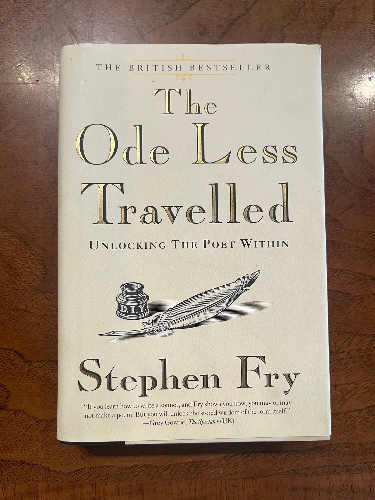 Fry, Stephen: The Ode Less Travelled [Used Hardcover] 1