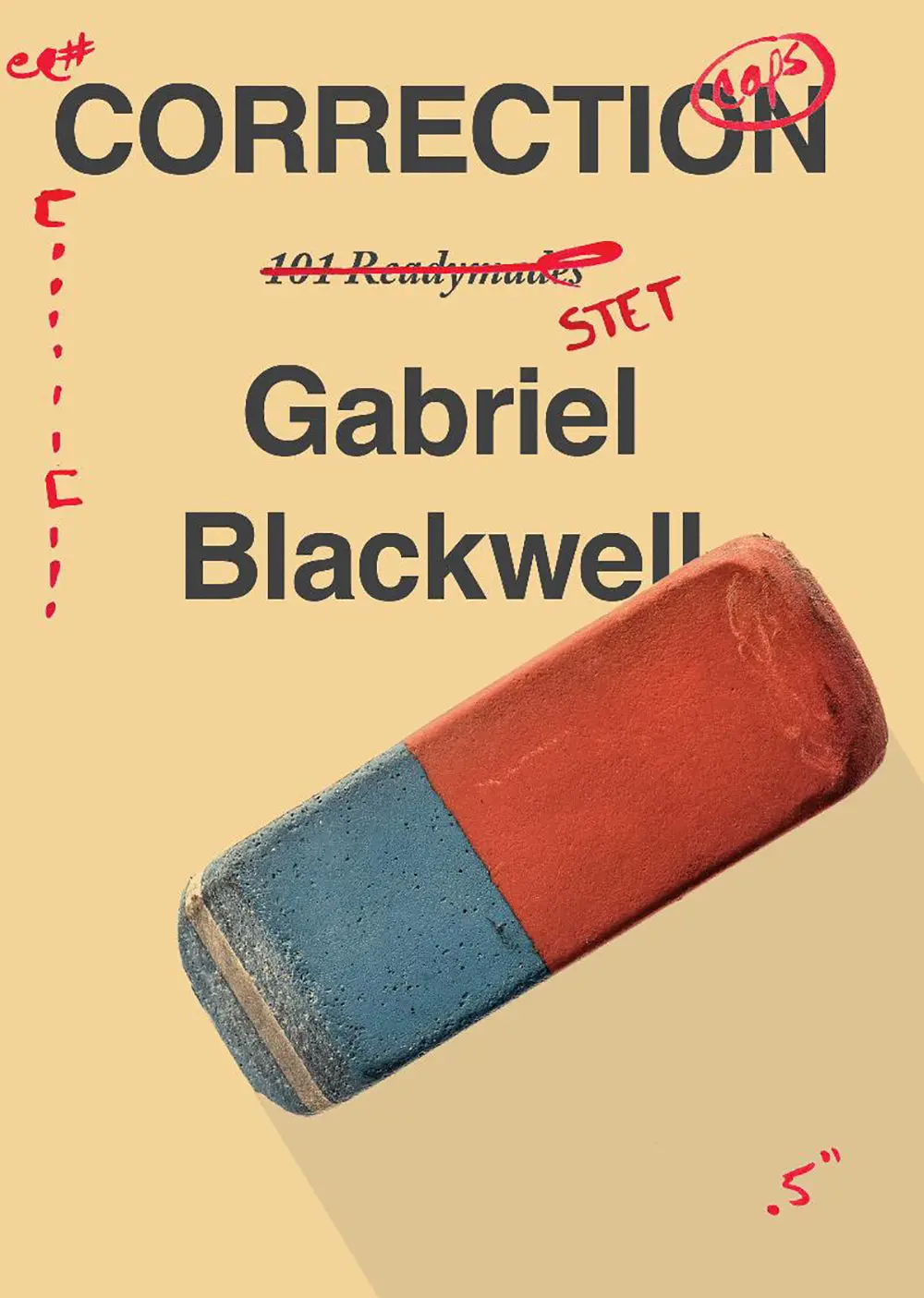 Blackwell, Gabriel: Correction 1