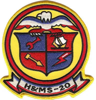 Officially Licensed Usmc H&Ms 20 Patch 1