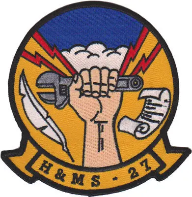 Officially Licensed Usmc H&Ms 27 Patch 1