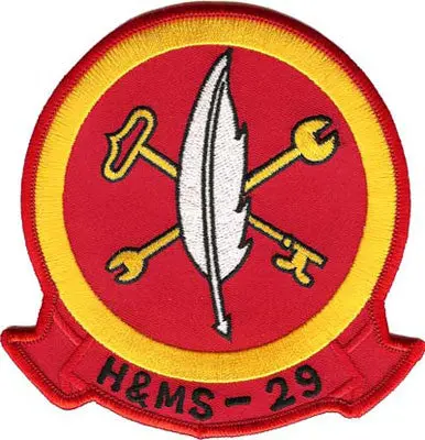Officially Licensed Usmc H&Ms 29 Patch 1