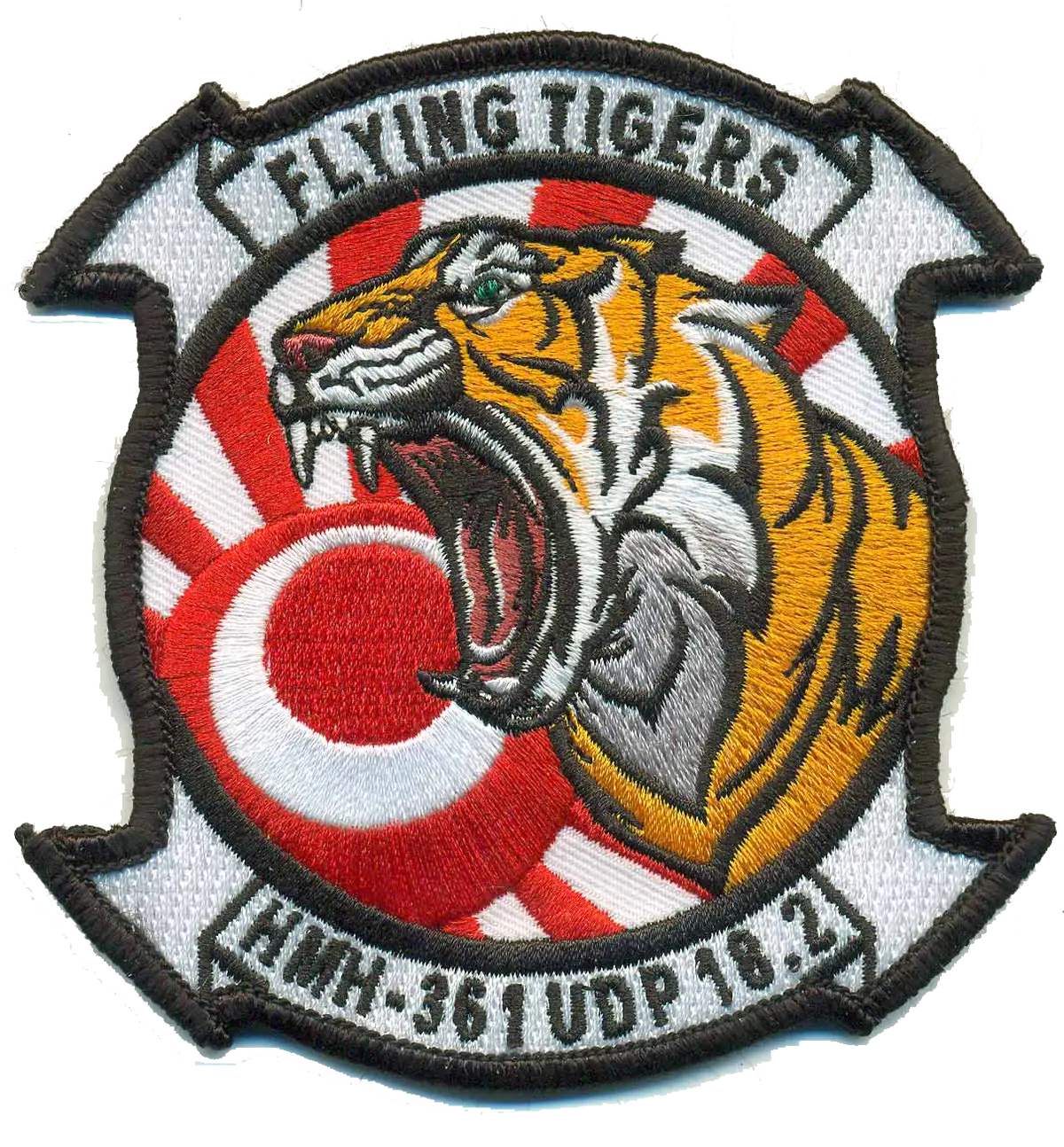 Official Hmh-361 Flying Tigers Okinawa Patch 1