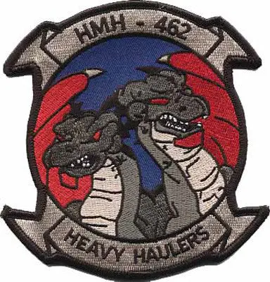 Officially Licensed Usmc Hmh-462 Heavy Haulers Patch 1