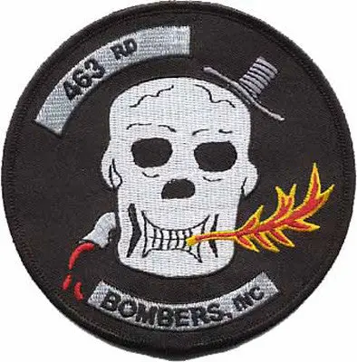 Official Usaf 463Rd Bombers Inc Squadron Patch 1