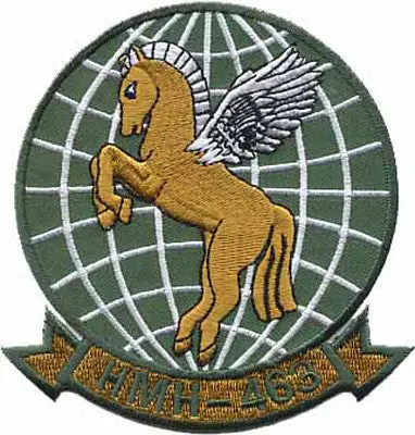 Officially Licensed Usmc Hmh-463 Pegasus Patch 1