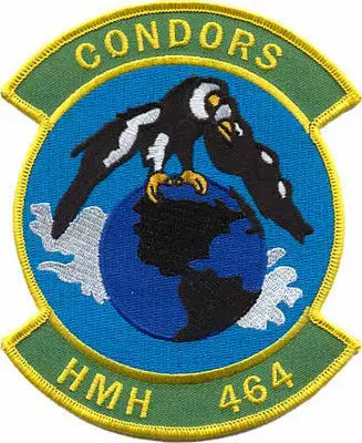 Officially Licensed Usmc Hmh-464 Patch 1