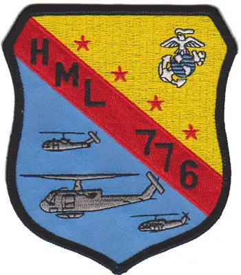 Officially Licensed Usmc Hml 776 Patch 1
