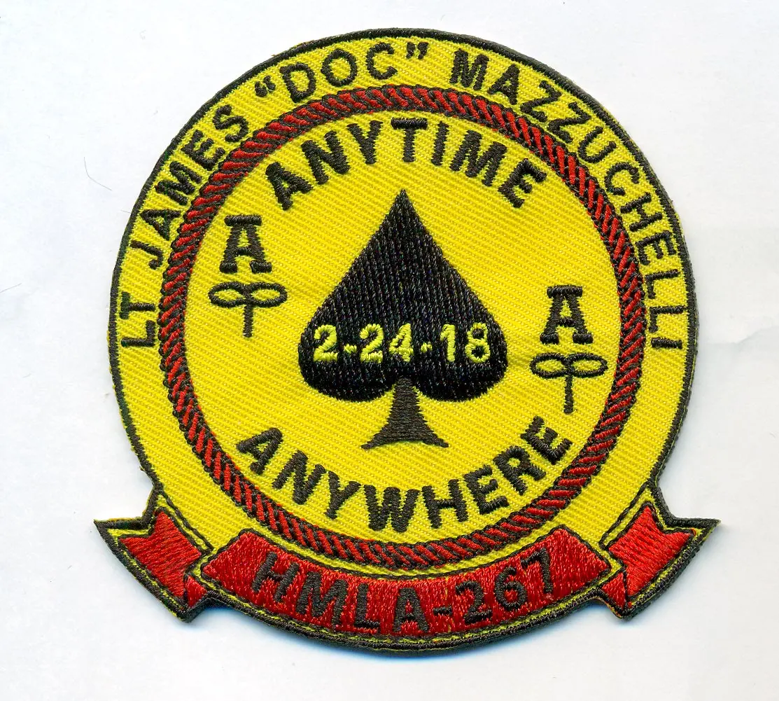 Hmla-267 Doc Mazzuchelli Memorial Patch 1