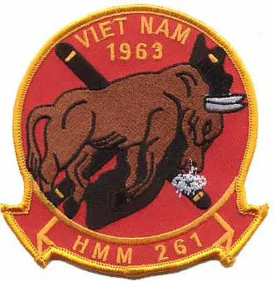 Officially Licensed Usmc Hmm-261 Patch 1