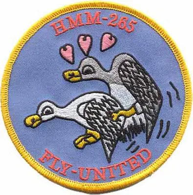 Hmm-265 Fly United Patch 1