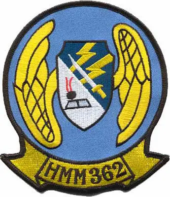 Officially Licensed Usmc Hmm 362 Patch 1