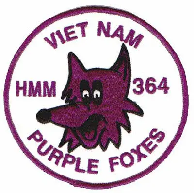 Officially Licensed Usmc Hmm 364 Viet Nam Patch 1