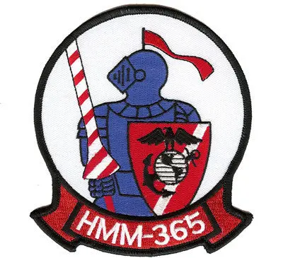 Officially Licensed Usmc Hmm 365 Blue Knights Patch 1