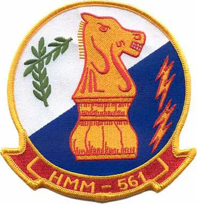 Officially Licensed Usmc Hmm 561 Patch 1