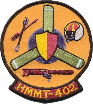 Officially Licensed Usmc Hmmt 402 Patch 1
