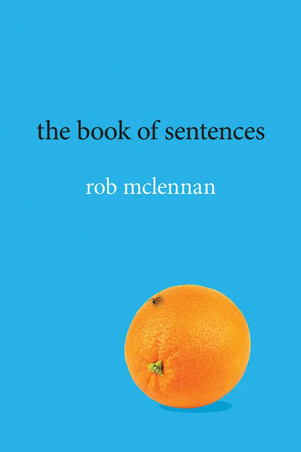 Mclennan, Rob: The Book Of Sentences 1
