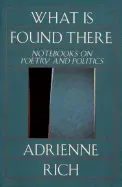 Rich, Adrienne: What Is Found There: Notebooks On Poetry And Politics [Used Paperback] 1