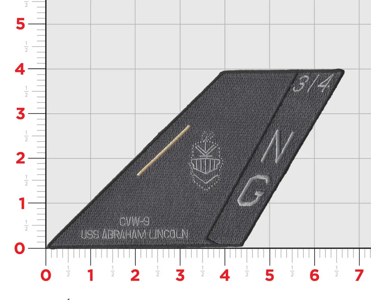Vmfa-314 Black Knights F-35 Tail Flash Patch 1