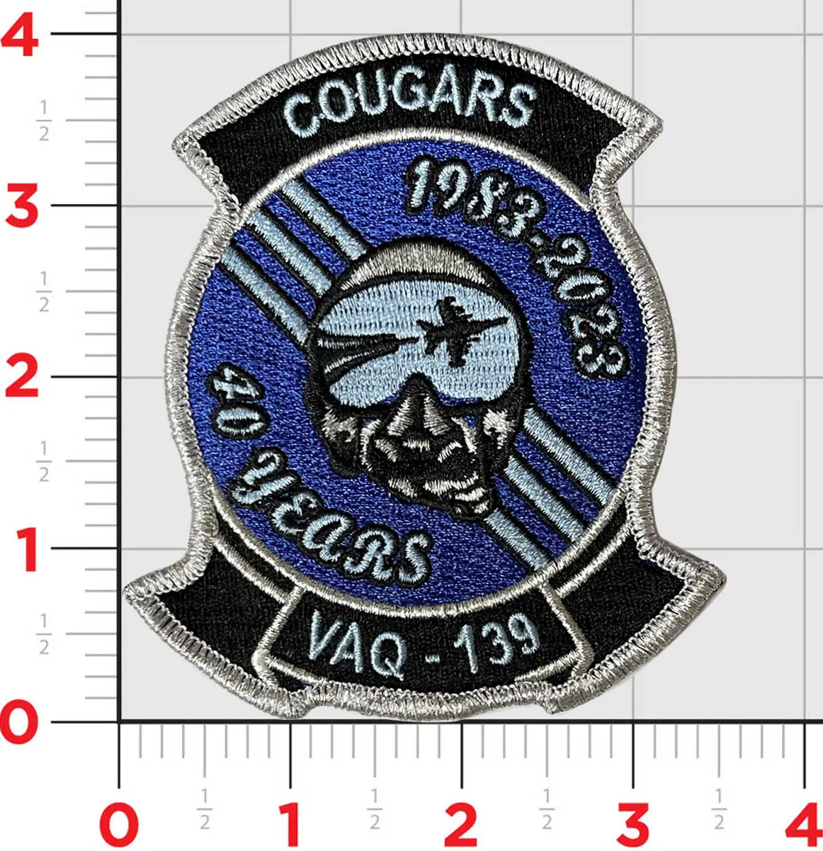 Official Vaq-139 40Th Anniversary Patch 1