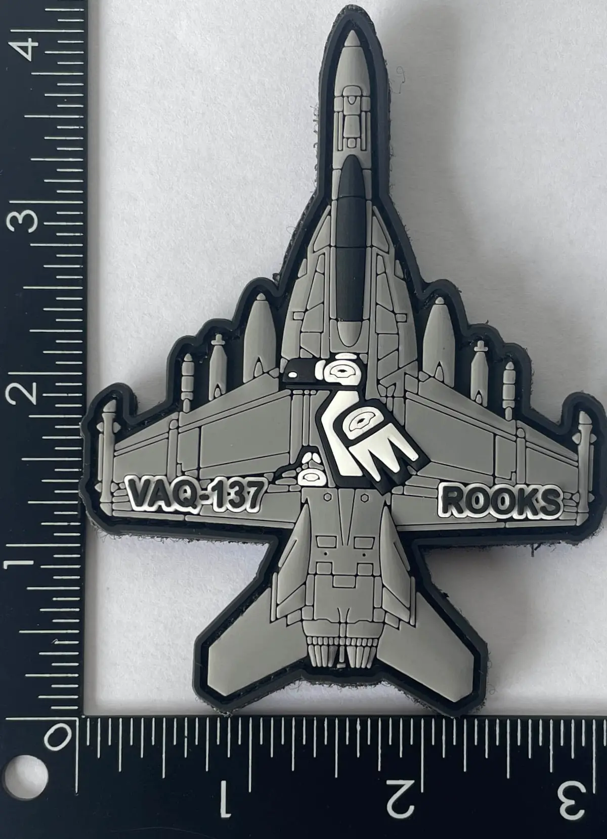 Official Vaq-137 Rooks Ea-18 Pvc Patch 1