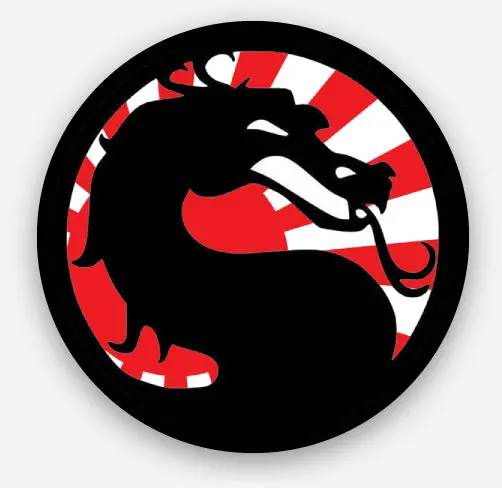 Official Vmm-265 Dragons Fcf Pilot Helmet Sticker 1
