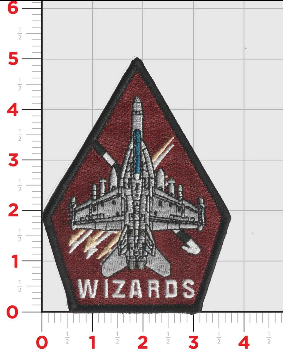 Official Vaq-133 Wizards Shoulder Patch 1