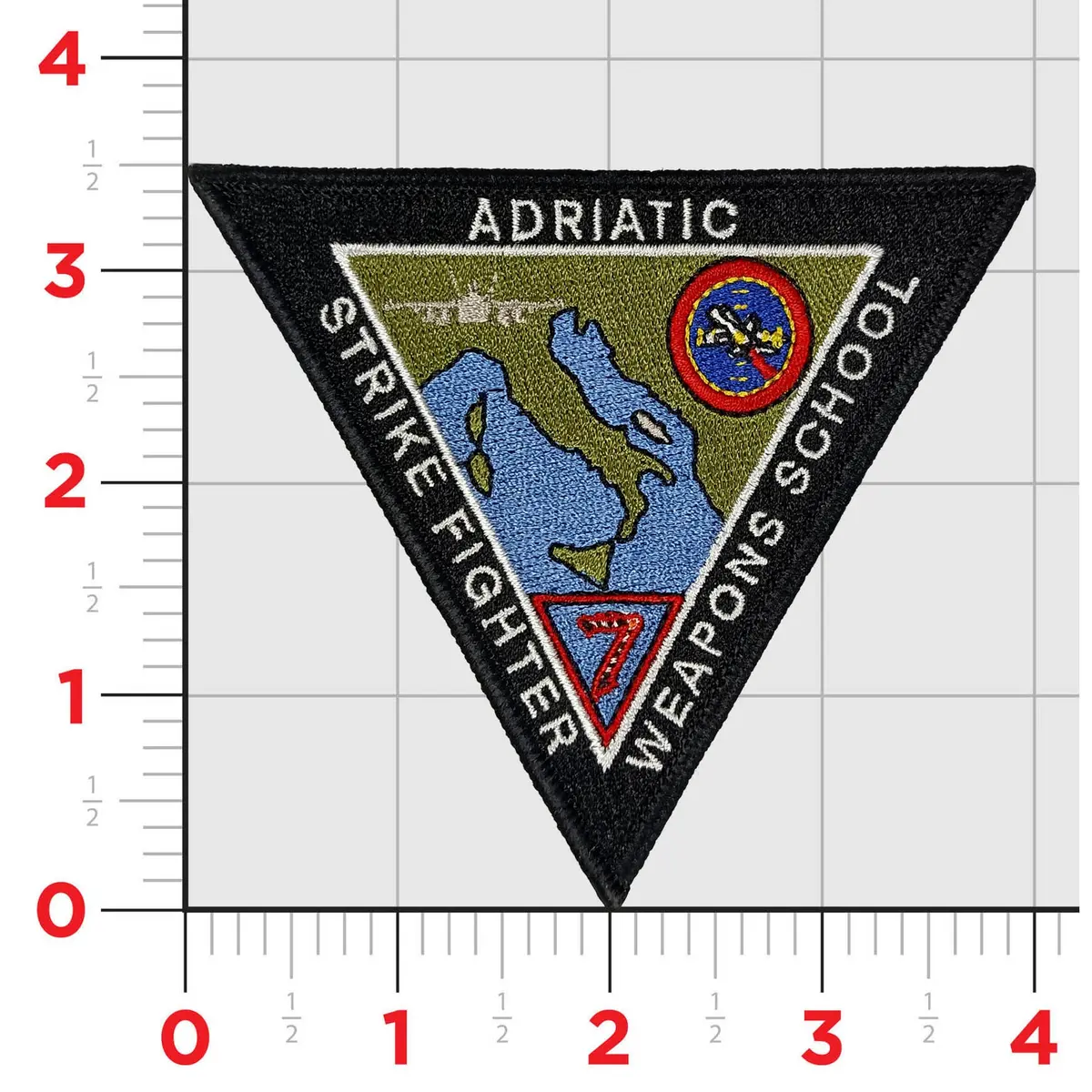 Official Adriatic Fighter Weapons School Patch 1