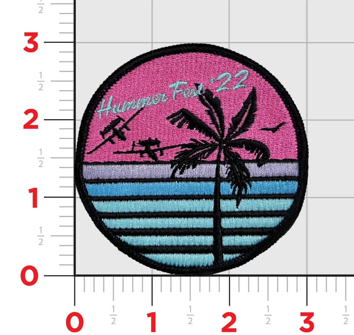 Official Vaw-123 Screwtops Key West Hummerfest '22 Shoulder Patch 1