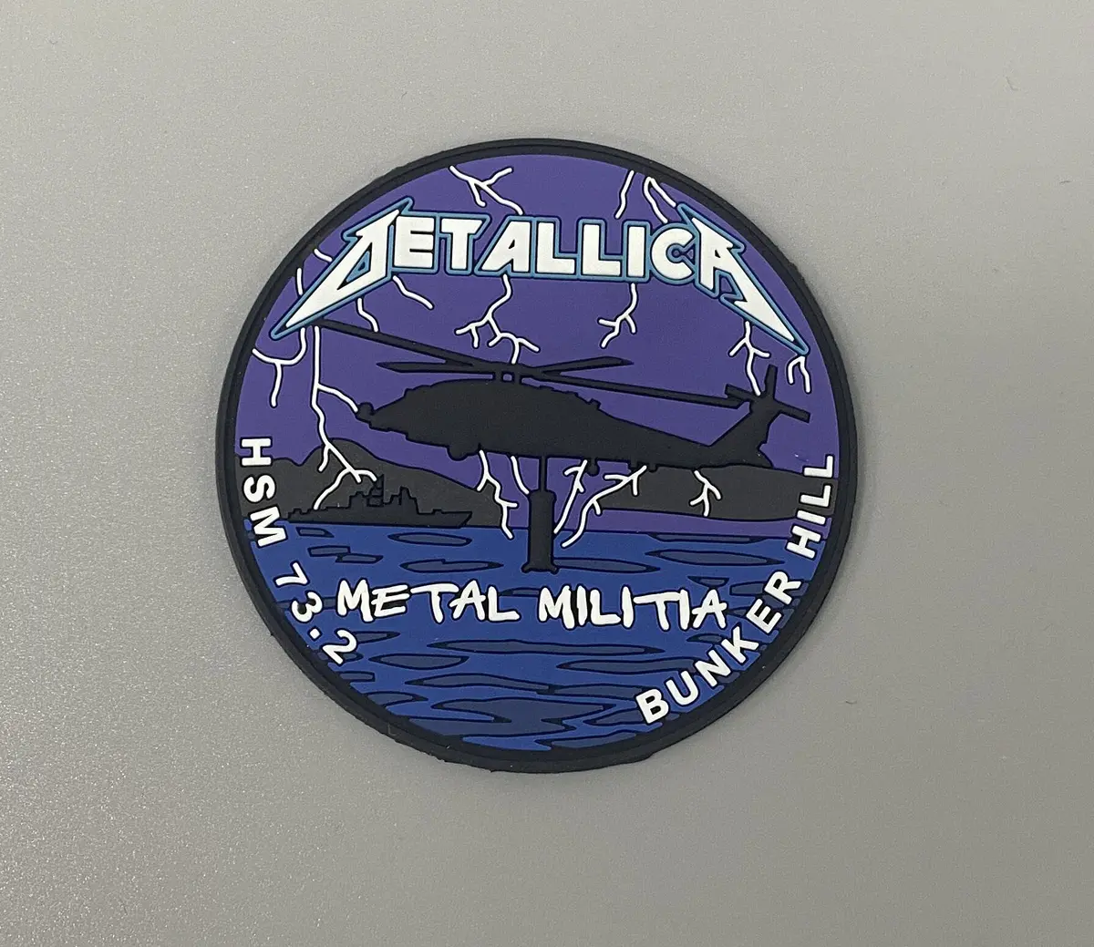 Official Hsm-73.4 Detallica Pvc Patch 1