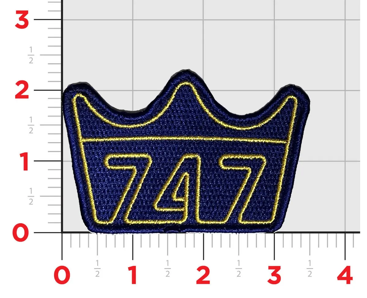Boeing 747 Queen Of The Skies Patch 1