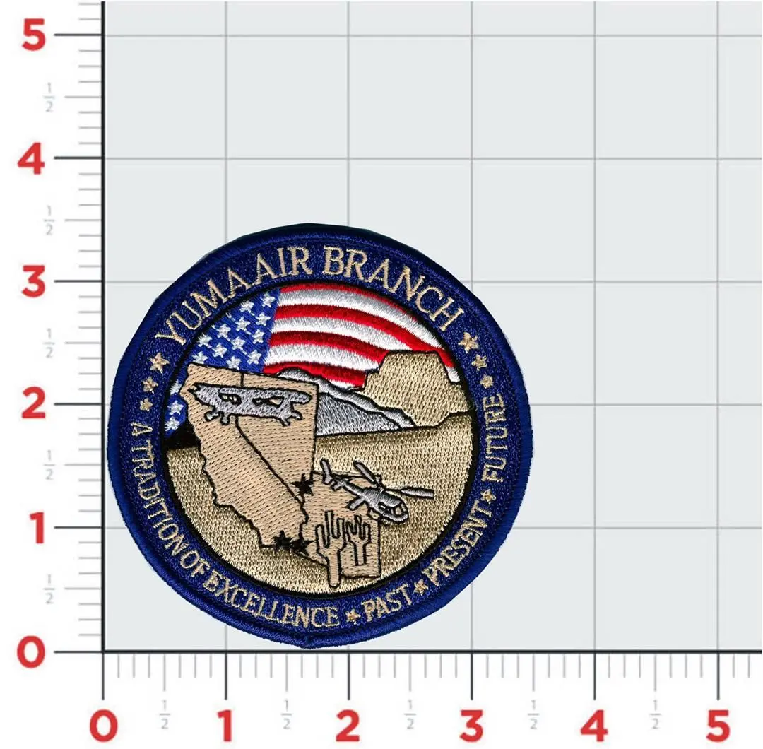 Customs & Border Protection Cbp Yuma Air Branch 2021 Patches 1