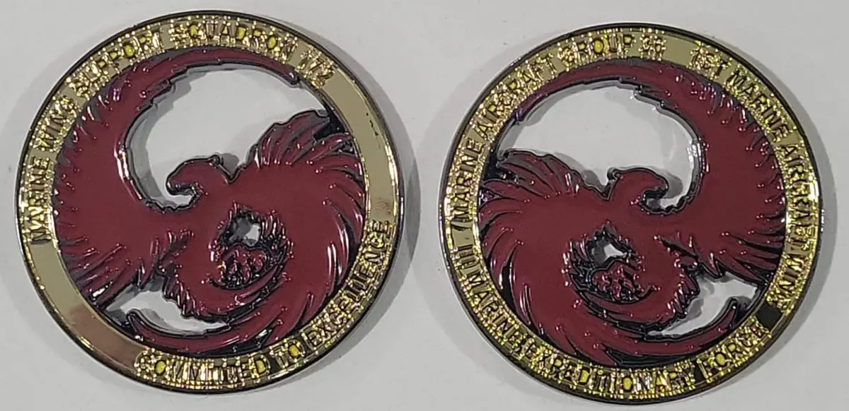 Official Mwss-172 Firebirds Coin 1