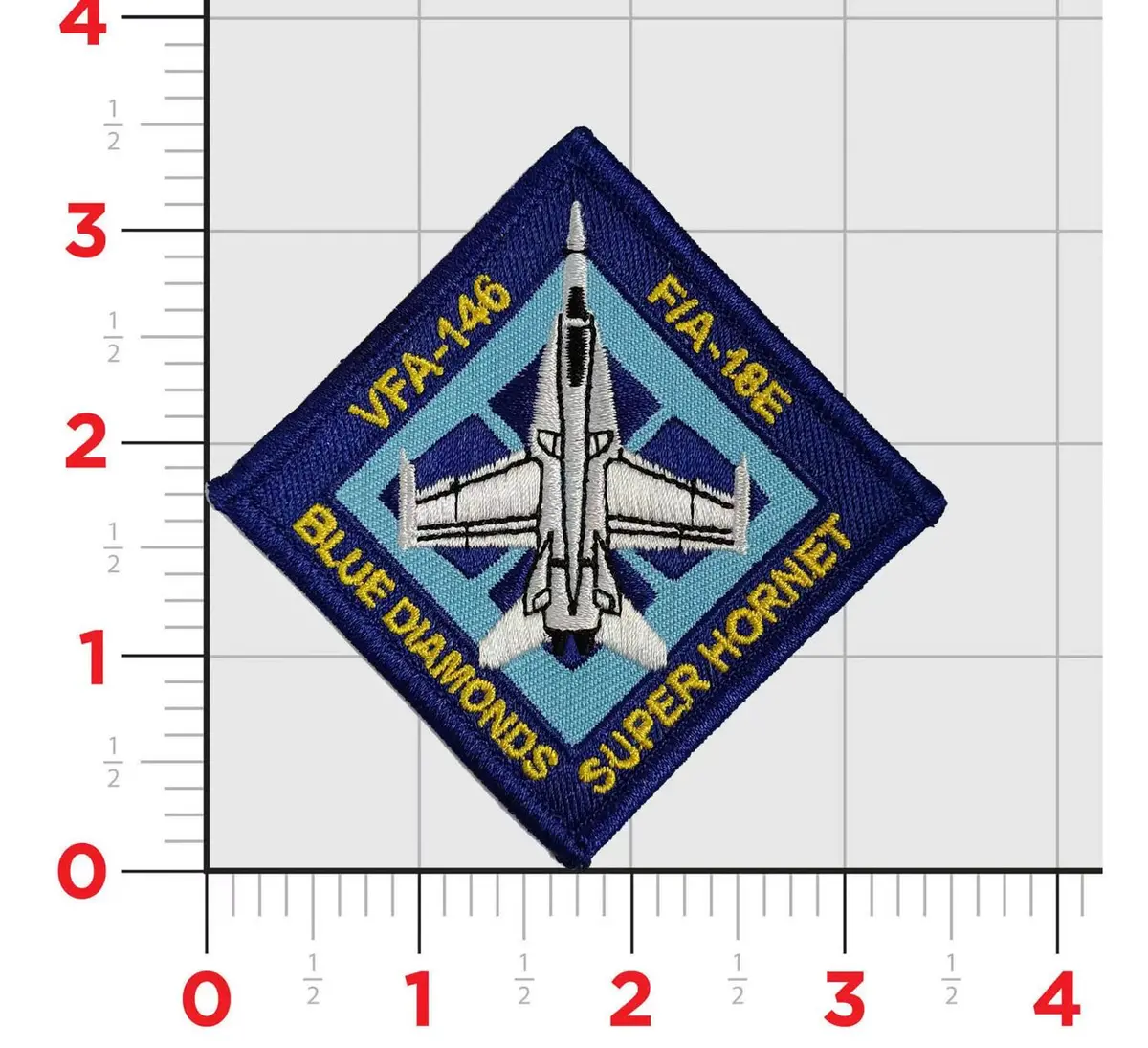 Official Vfa-146 Blue Diamonds Shoulder Patch 1
