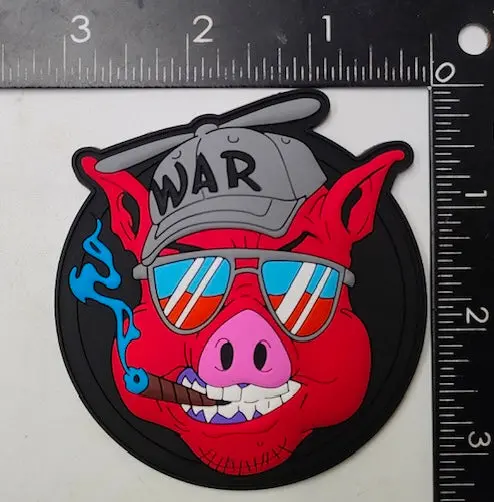 War Pig Pvc Patch 1