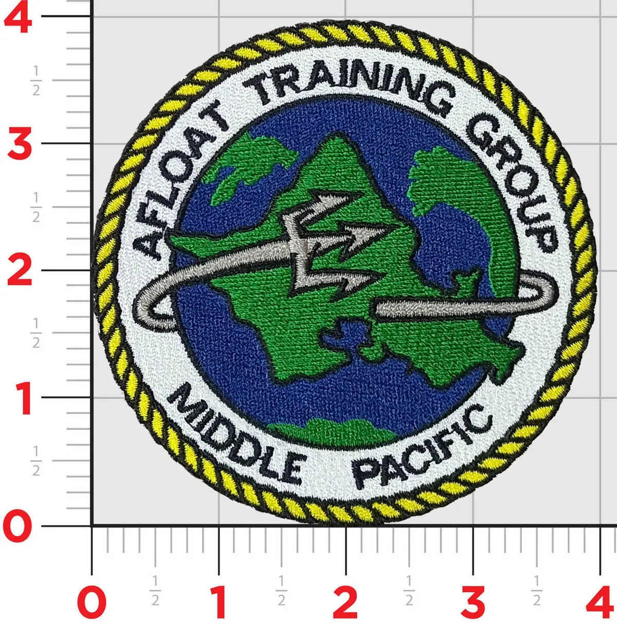 Official Afloat Training Middle Pacific Midpac Patch 1
