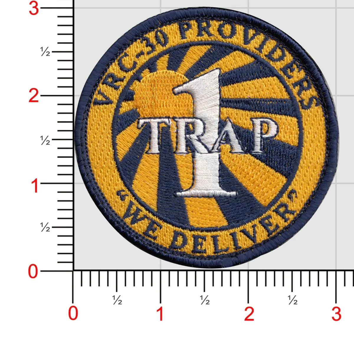 Us Navy Vrc-30 1 Trap Shoulder 2018 Patch 1