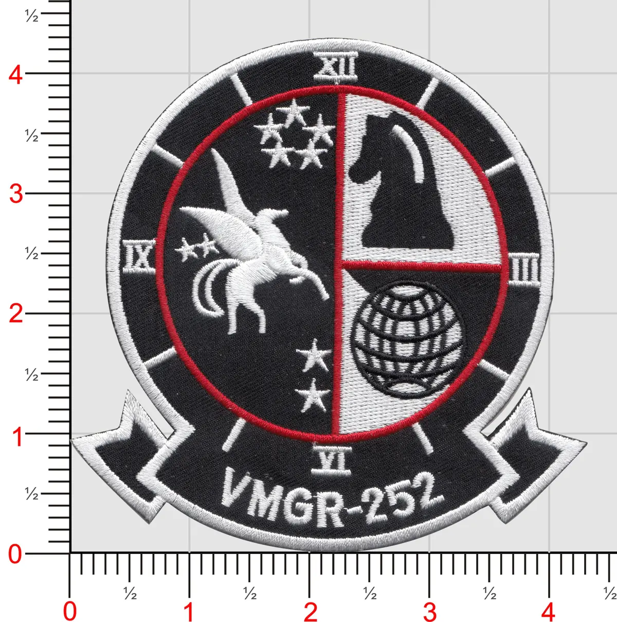 Officially Licensed Usmc Vmgr-252 Original Design Patch 1
