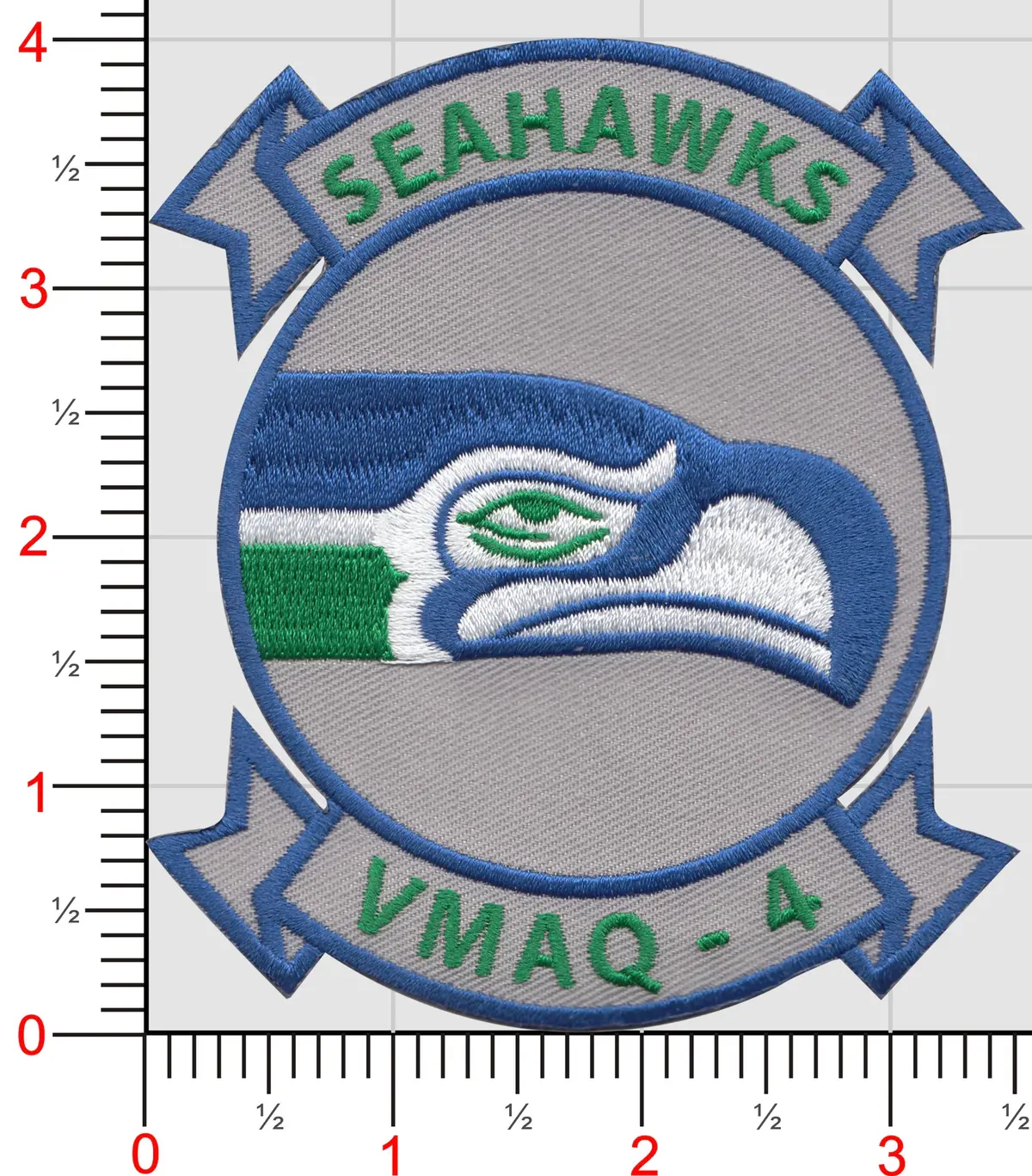Officially Licensed Usmc Vmaq-4 Seahawks Squadron Patch 1