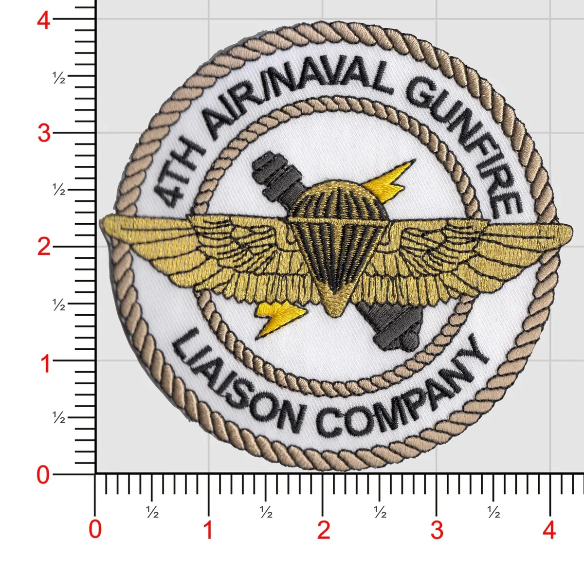 Officially Licensed Usmc 4Th Anglico Patch 1