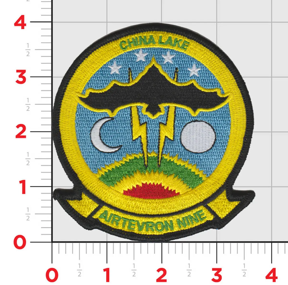 Officially Licensed Us Navy Vx-9 Vampires Patch 1
