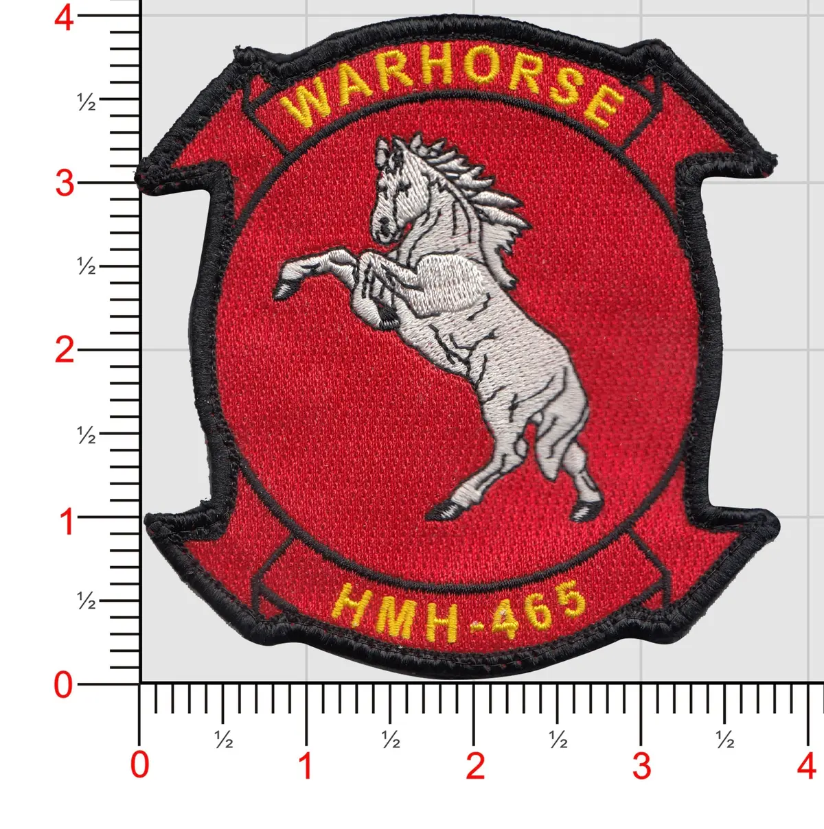 Officially Licensed Hmh-465 Warhorse Squadron Patches 1
