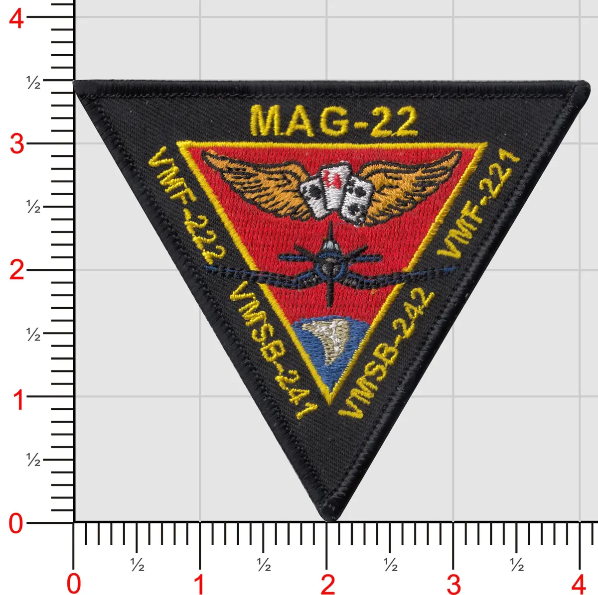 Officially Licensed Usmc Matsg-22 Mag-22 Friday Squadron Patches 1