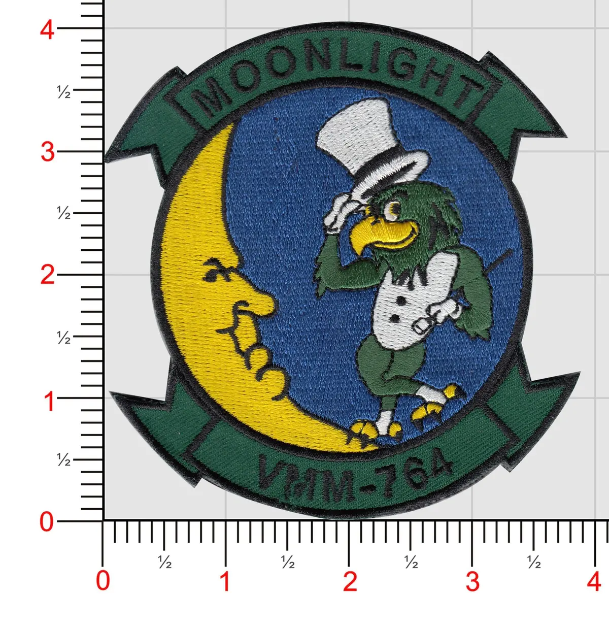 Officially Licensed Usmc Vmm-764 Moonlight Patch 1
