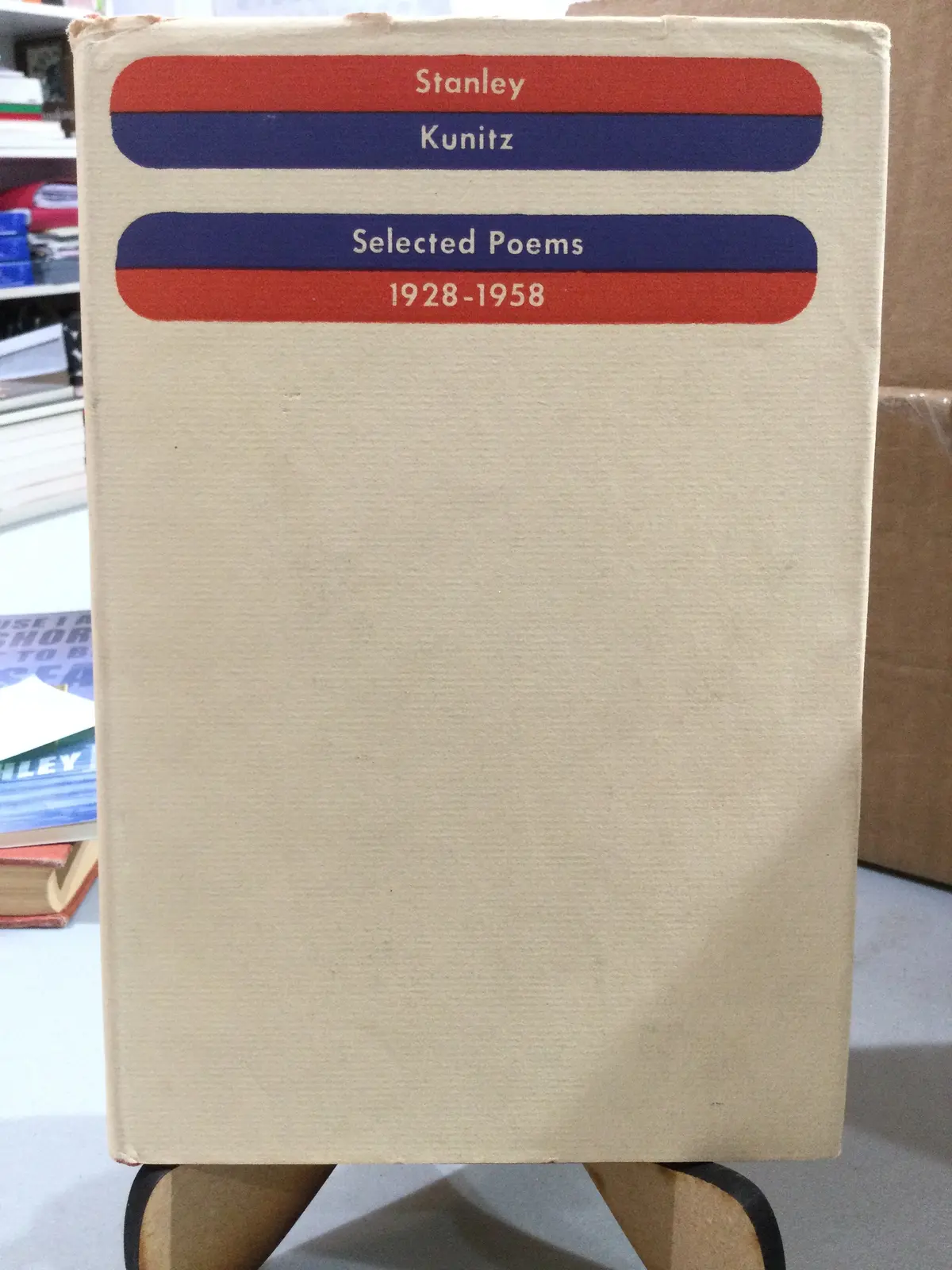 [Rare] Kunitz, Stanley: Selected Poems 1928-1958 [Used Hardcover] 1