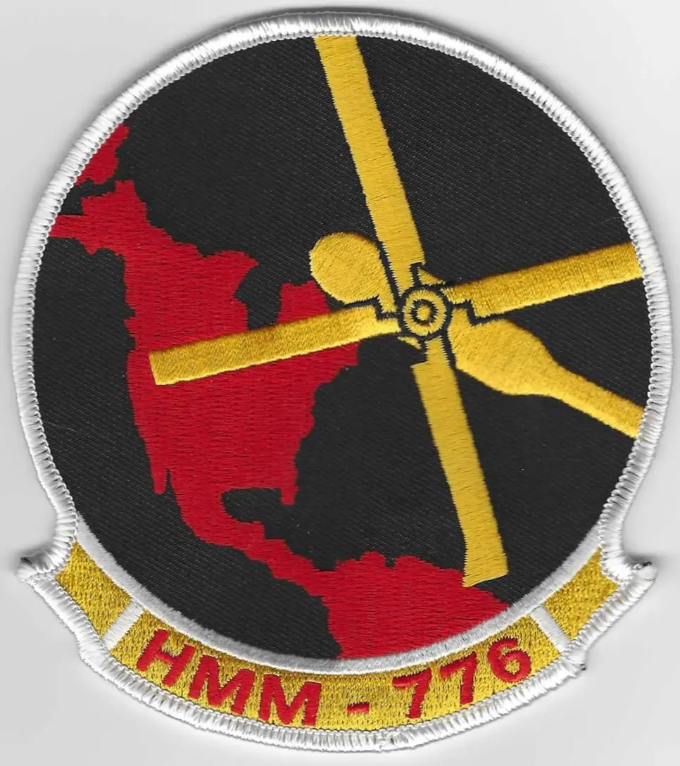 Officially Licensed Hmm-776 Squadron Patch 1