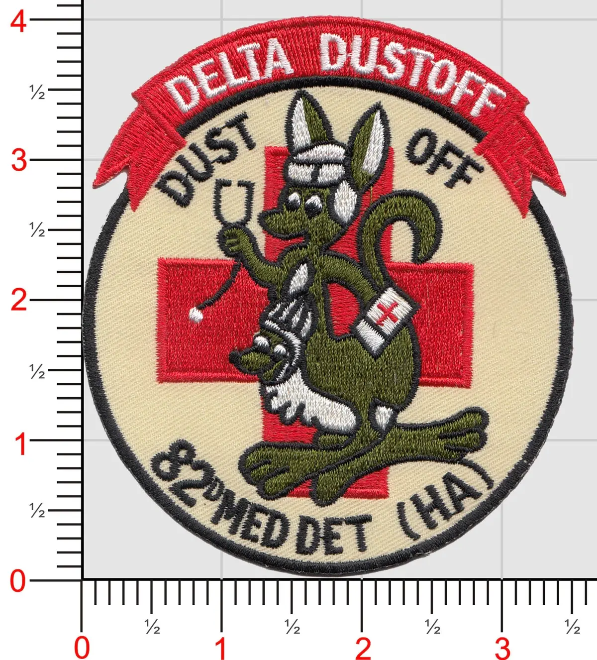 Us Army 82Nd Delta Dust Off Patch 1