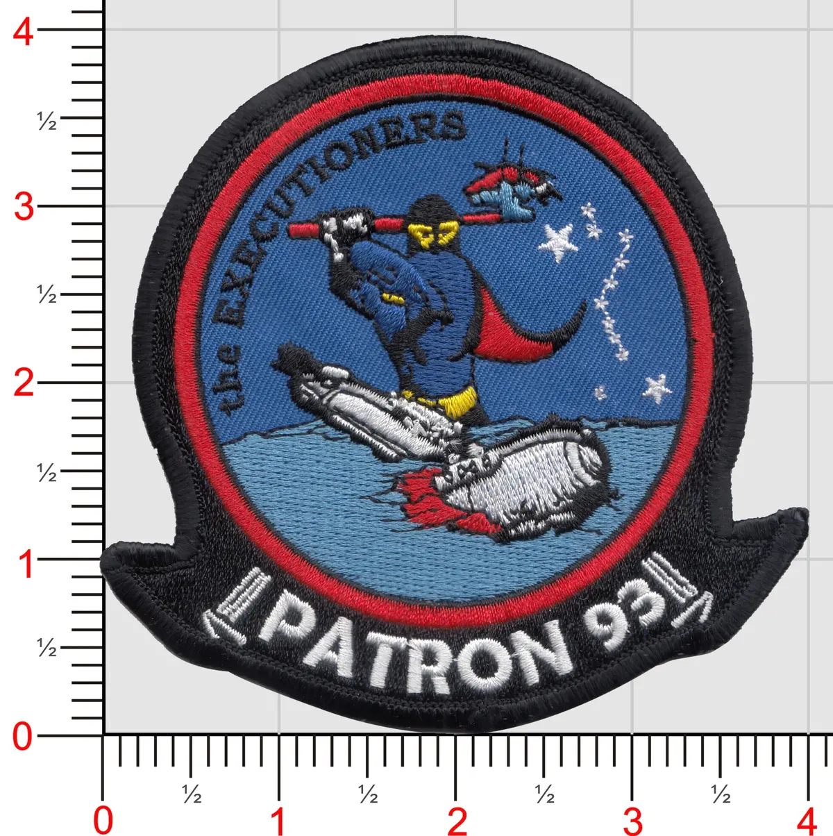 Officially Licensed Us Navy Vp-93 Executioners Patch 1