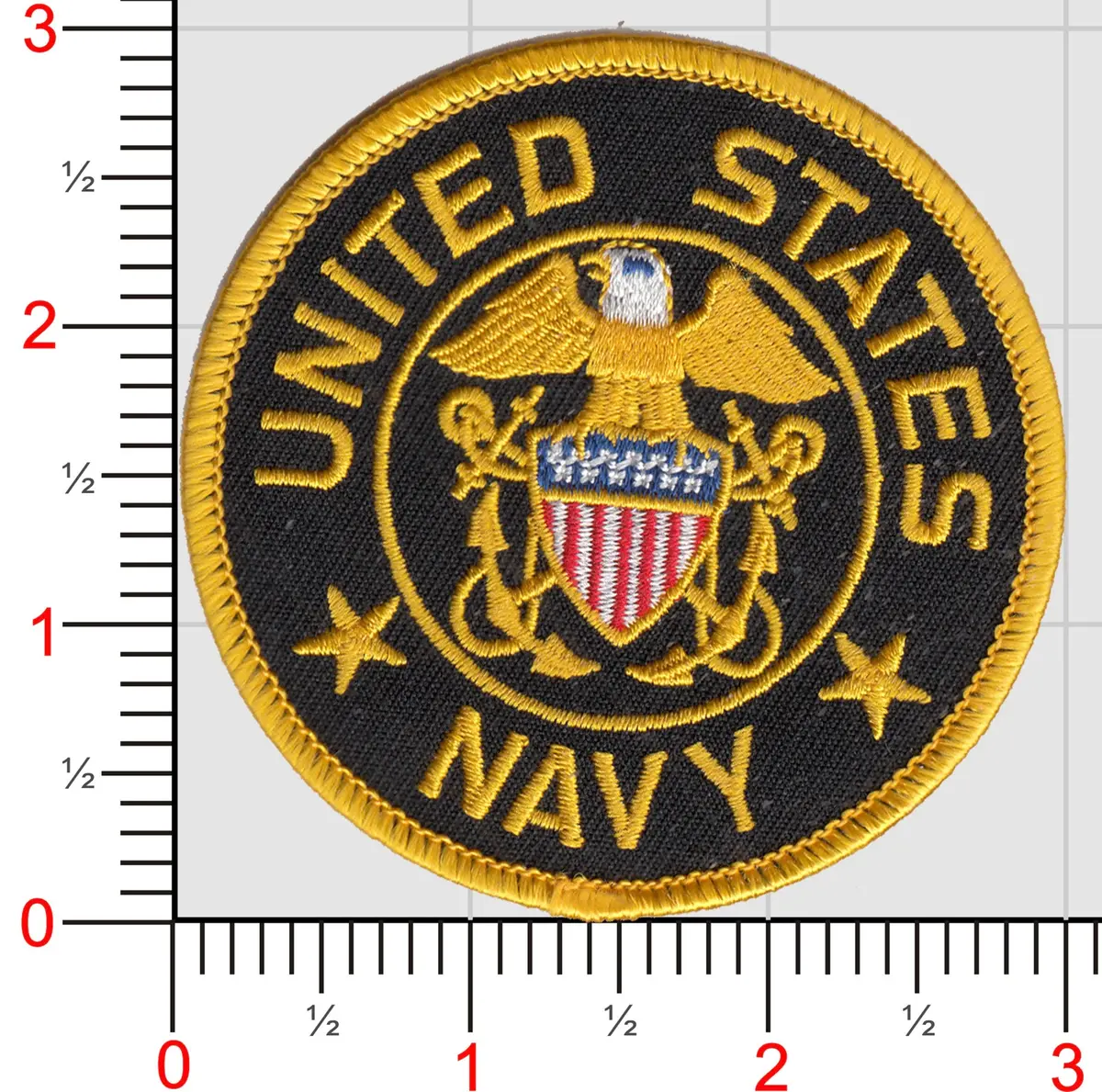 Officially Licensed Us Navy Officer Crest Shoulder Patch 1
